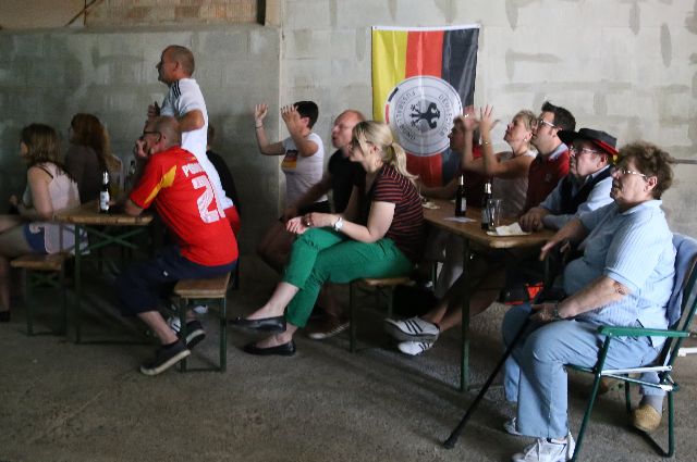 Viertelfinale Deutschland : Frankreich in Weenzen