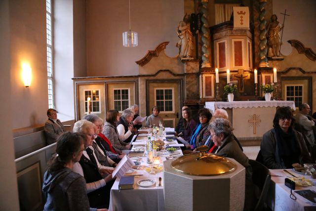 Tischabendmahl in der Katharinenkirche