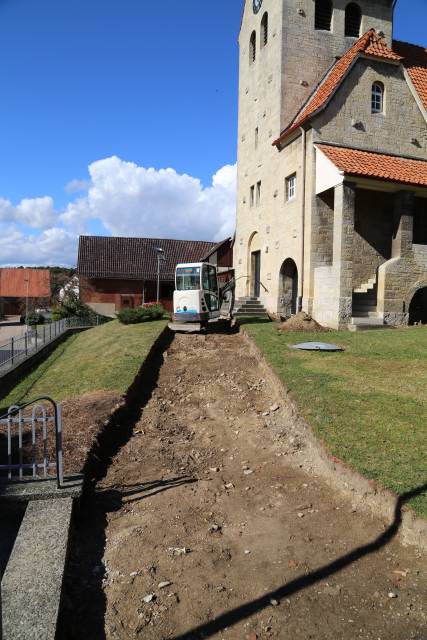 Sanierung des Weges zur St. Franziskuskirche
