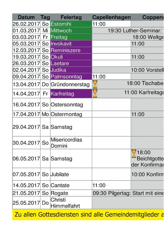 Gemeindebrief März 2017 - Mai 2017