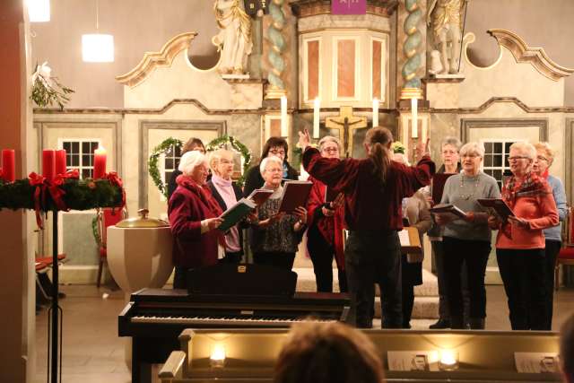 Wort und Gesang mit dem Kirchenchor in der St. Katharinenkirche