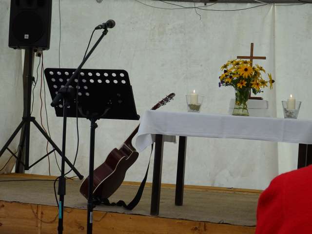 Gottesdienst zum Dorffest in Fölziehausen