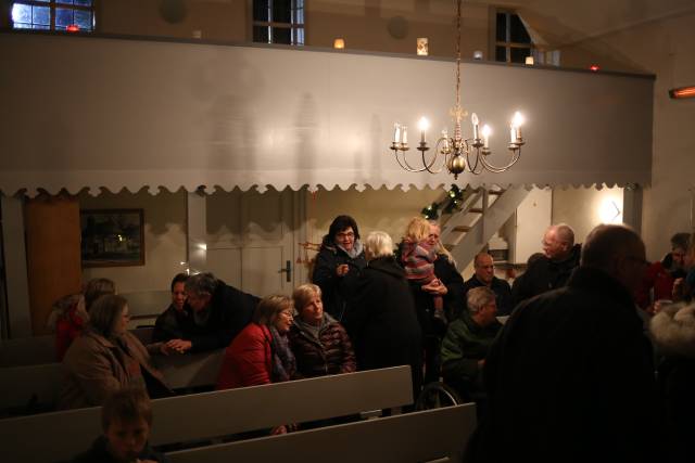 20. Türchen öffnete sich in der Allerheiligenkapelle in Capellenhagen